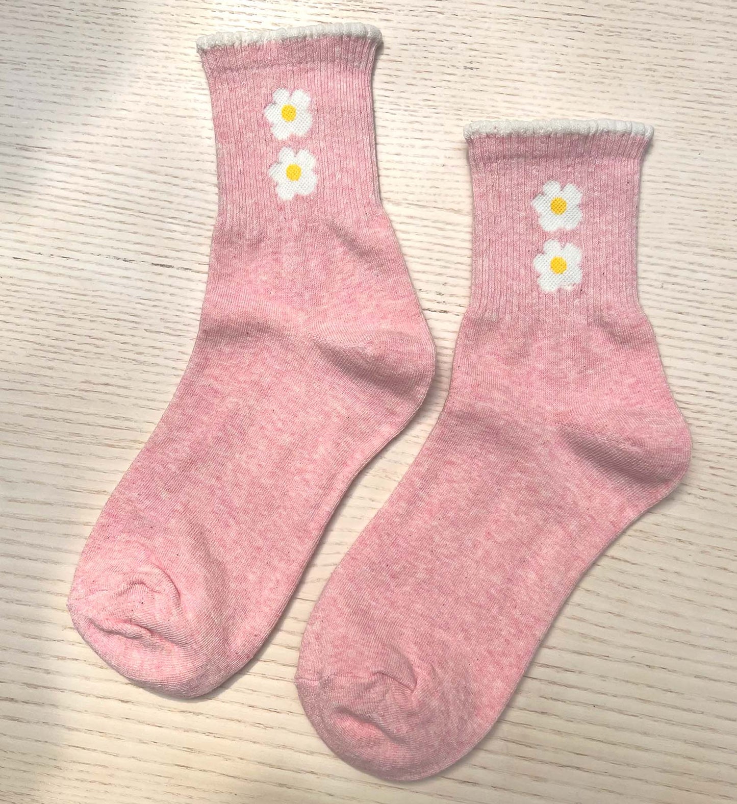 Flower Detail Socks