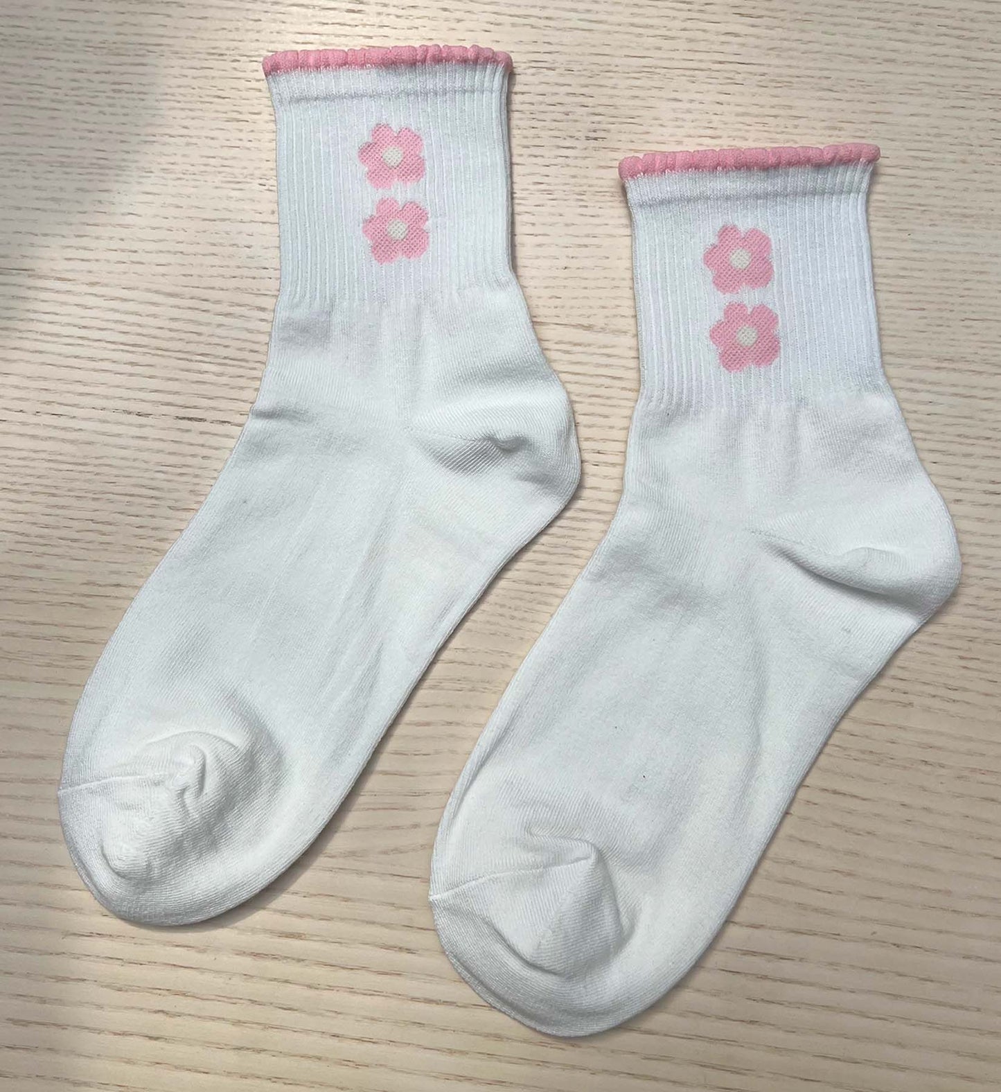 Flower Detail Socks