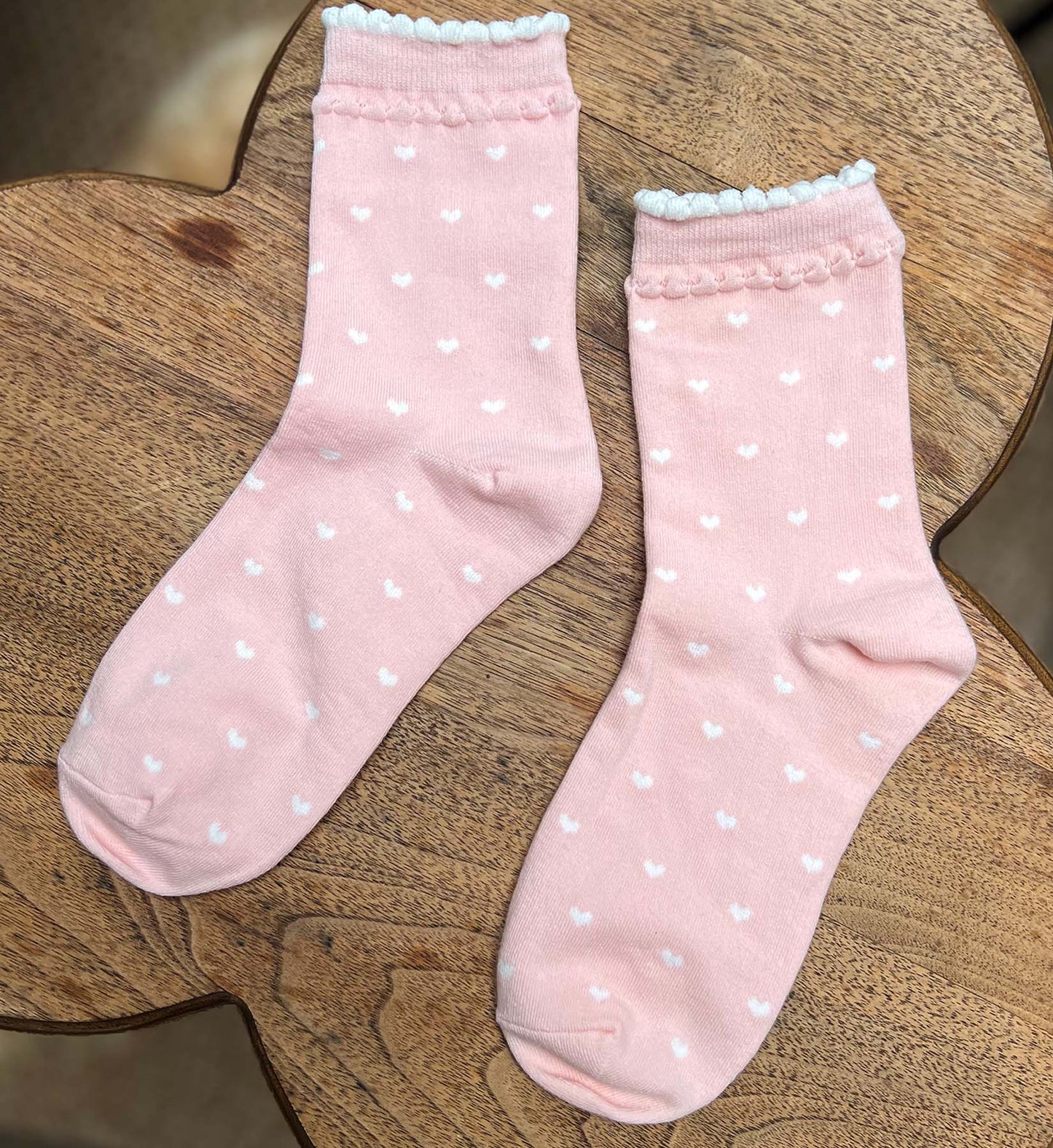 Heart Pattern Socks