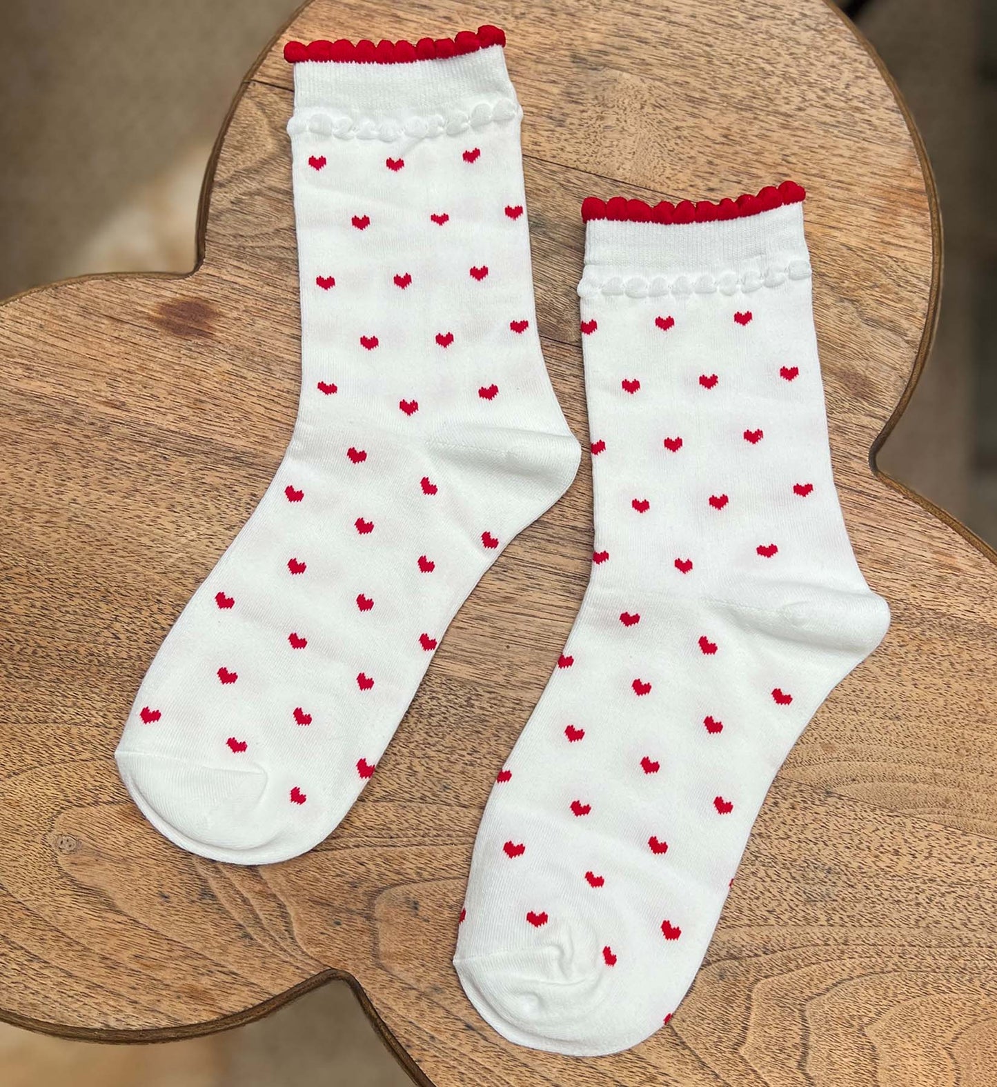 Heart Pattern Socks