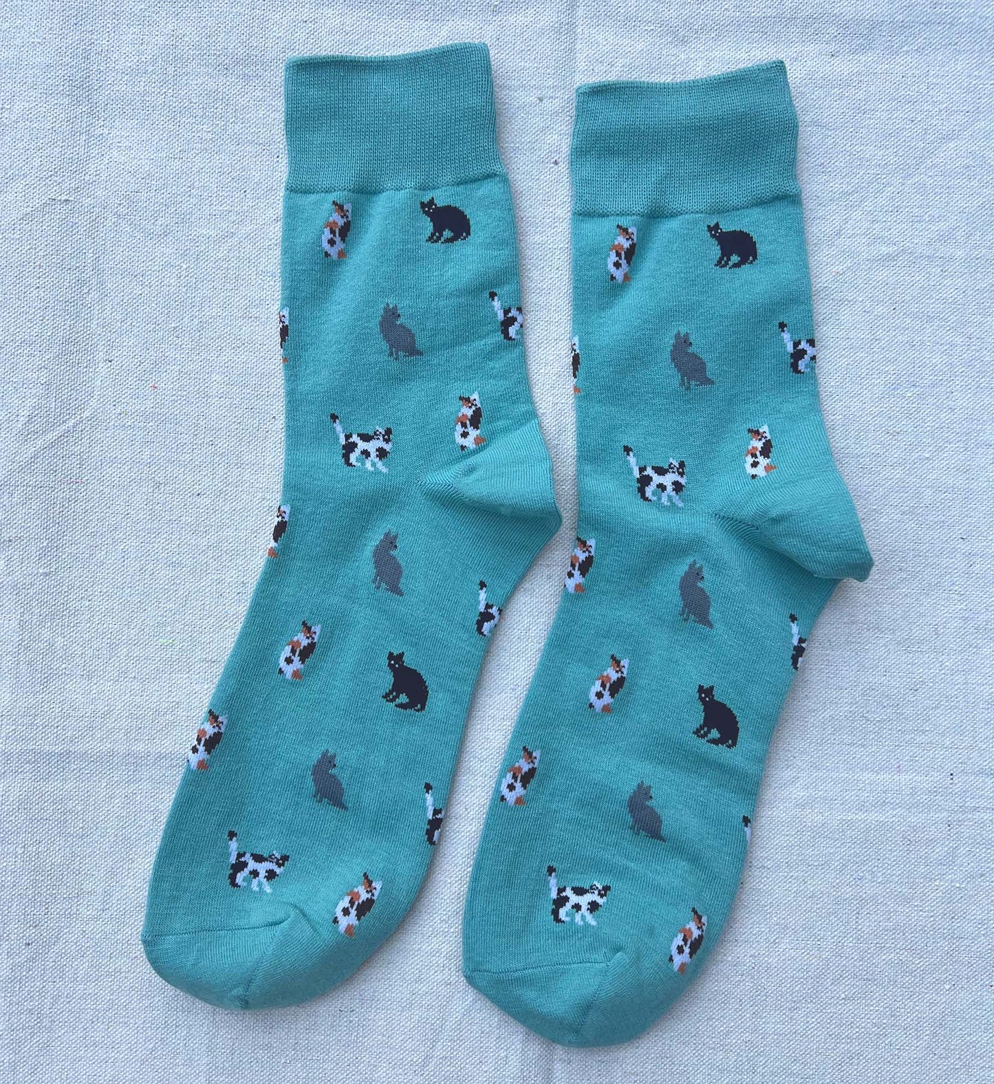Cat Pattern Socks