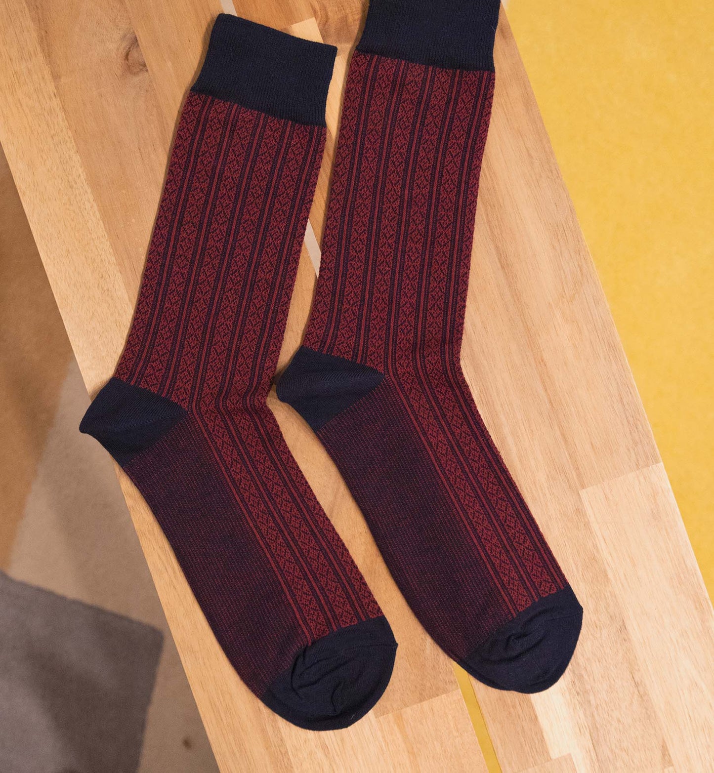 Men's Patterned Over-the-Calf Socks