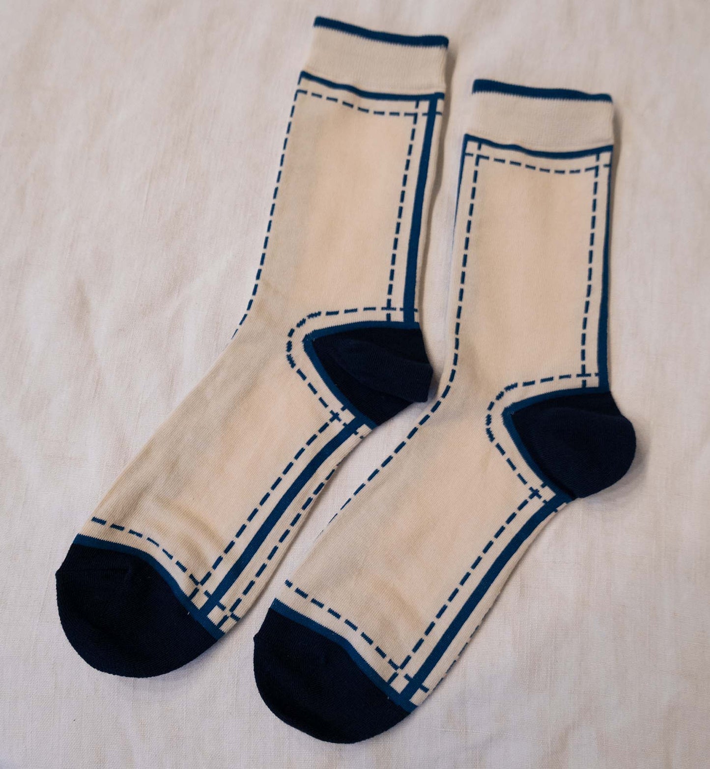 Men's Stitch Design Socks