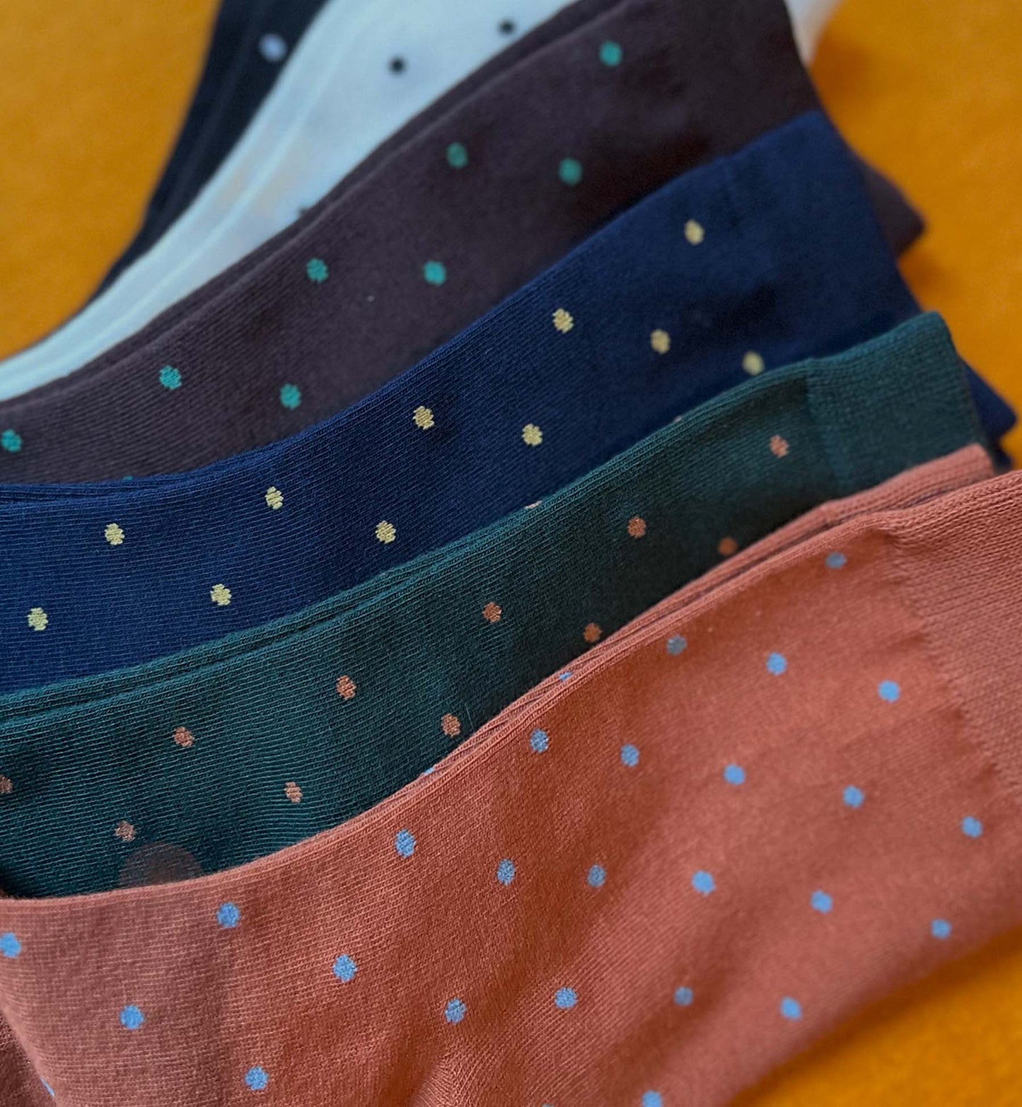 Men's Small Polka Dot Socks