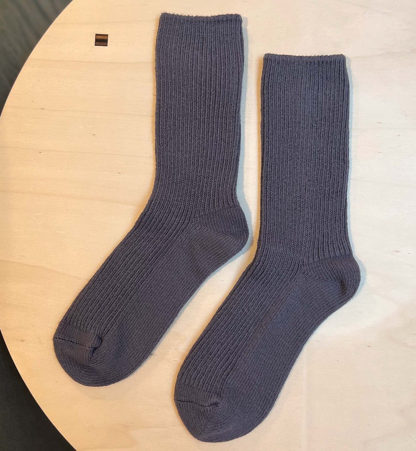 Thick Ribbed Cotton Socks