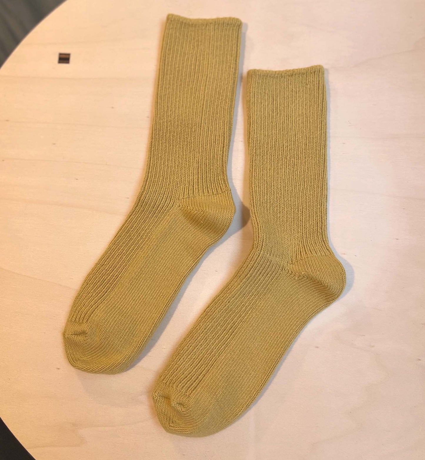 Thick Ribbed Cotton Socks