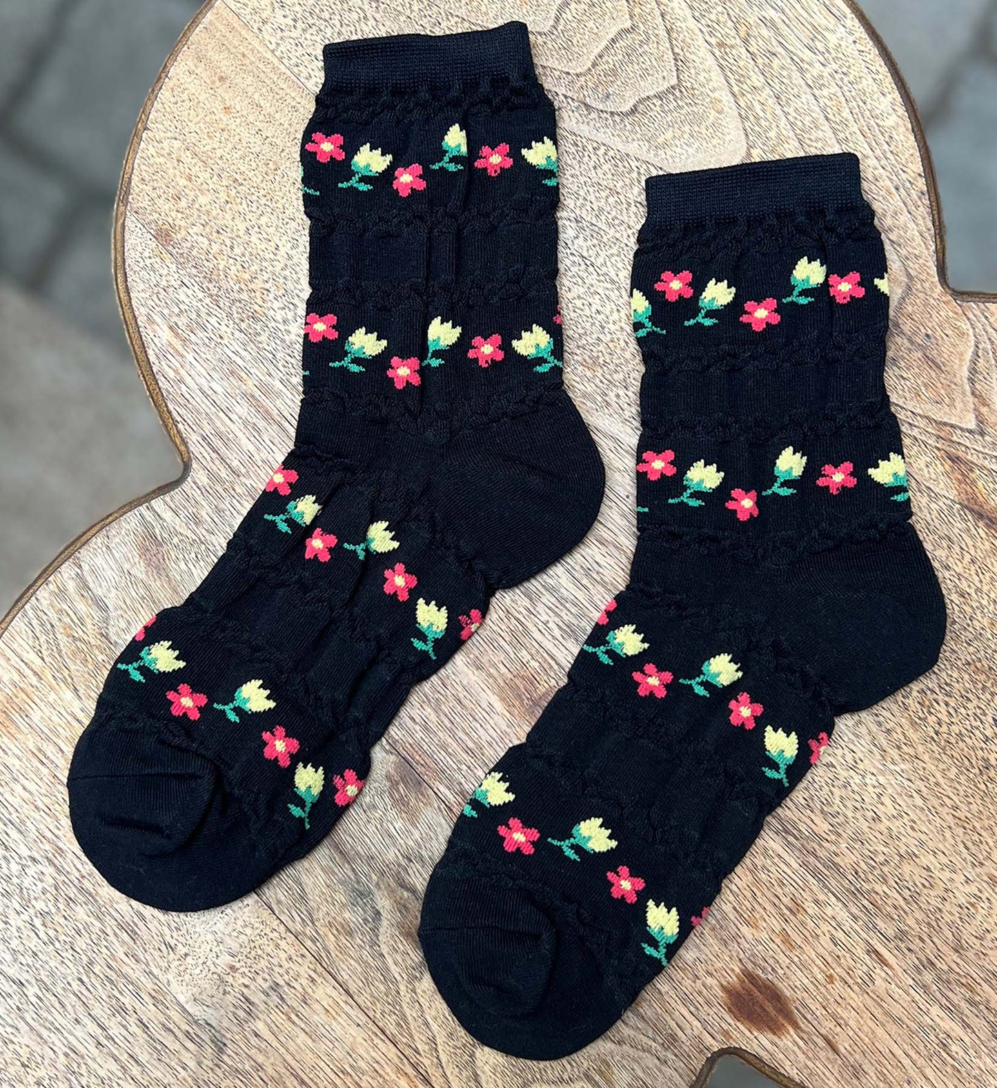 Vintage Floral Socks