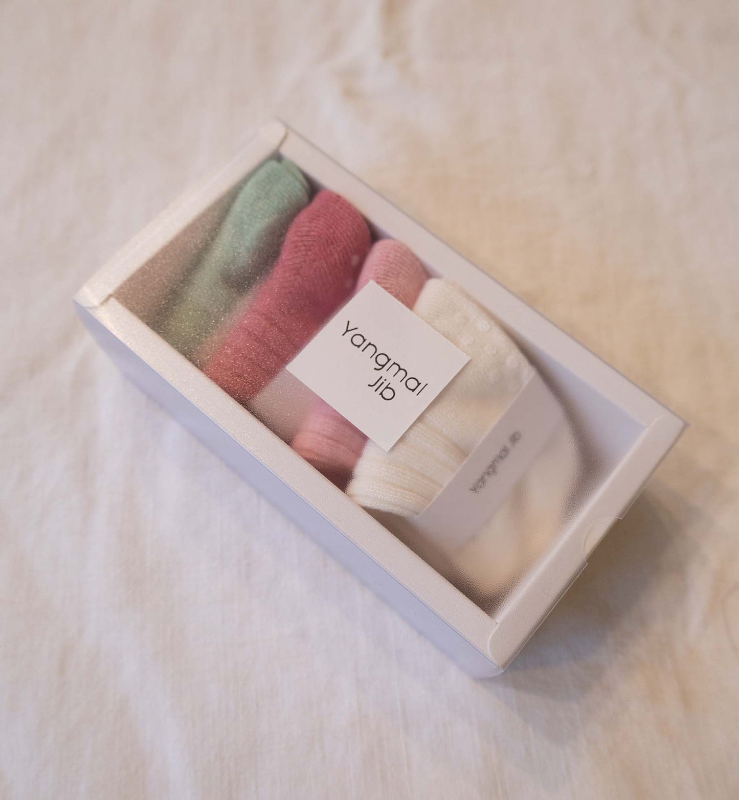 4 Pair Set - Baby Cashmere Blend Socks