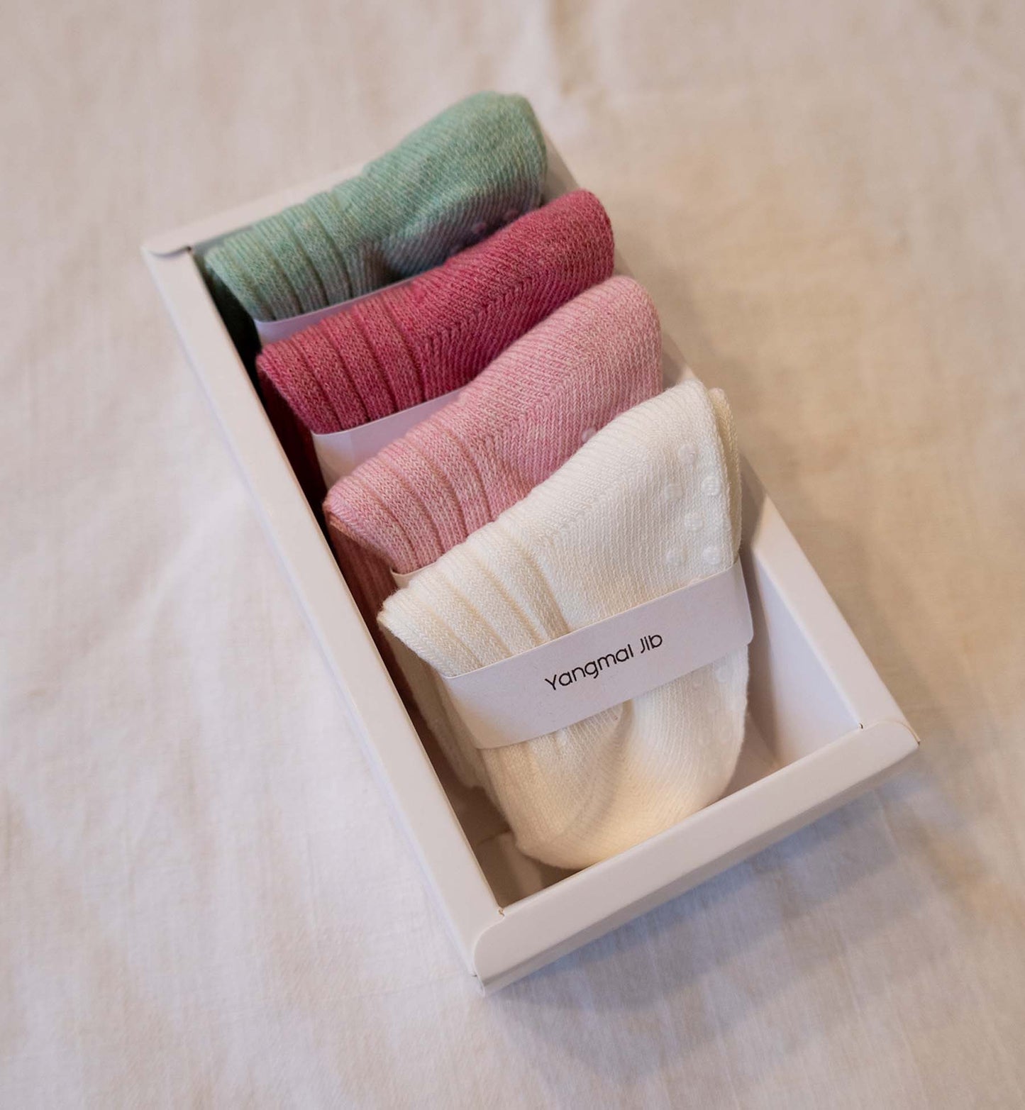 4 Pair Set - Baby Cashmere Blend Socks