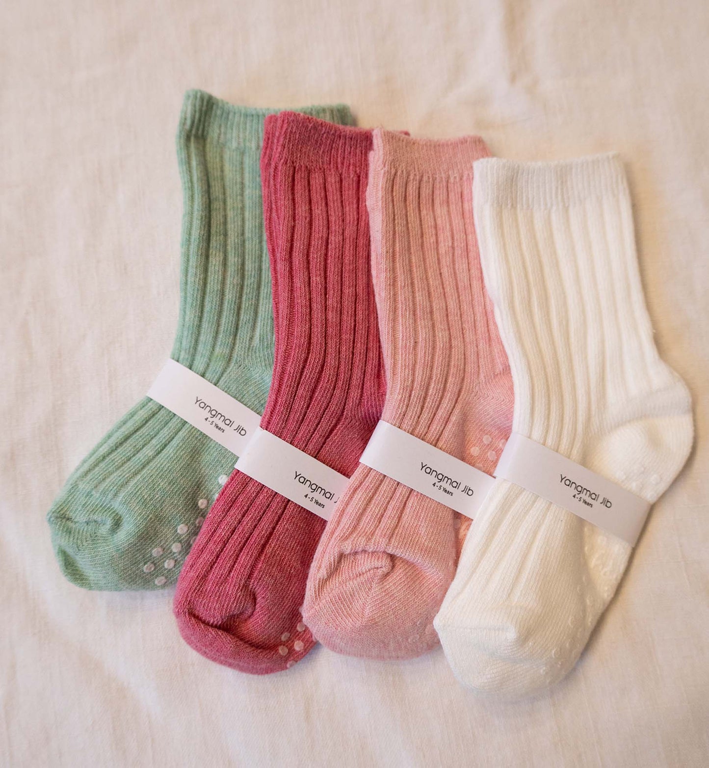 4 Pair Set - Baby Cashmere Blend Socks