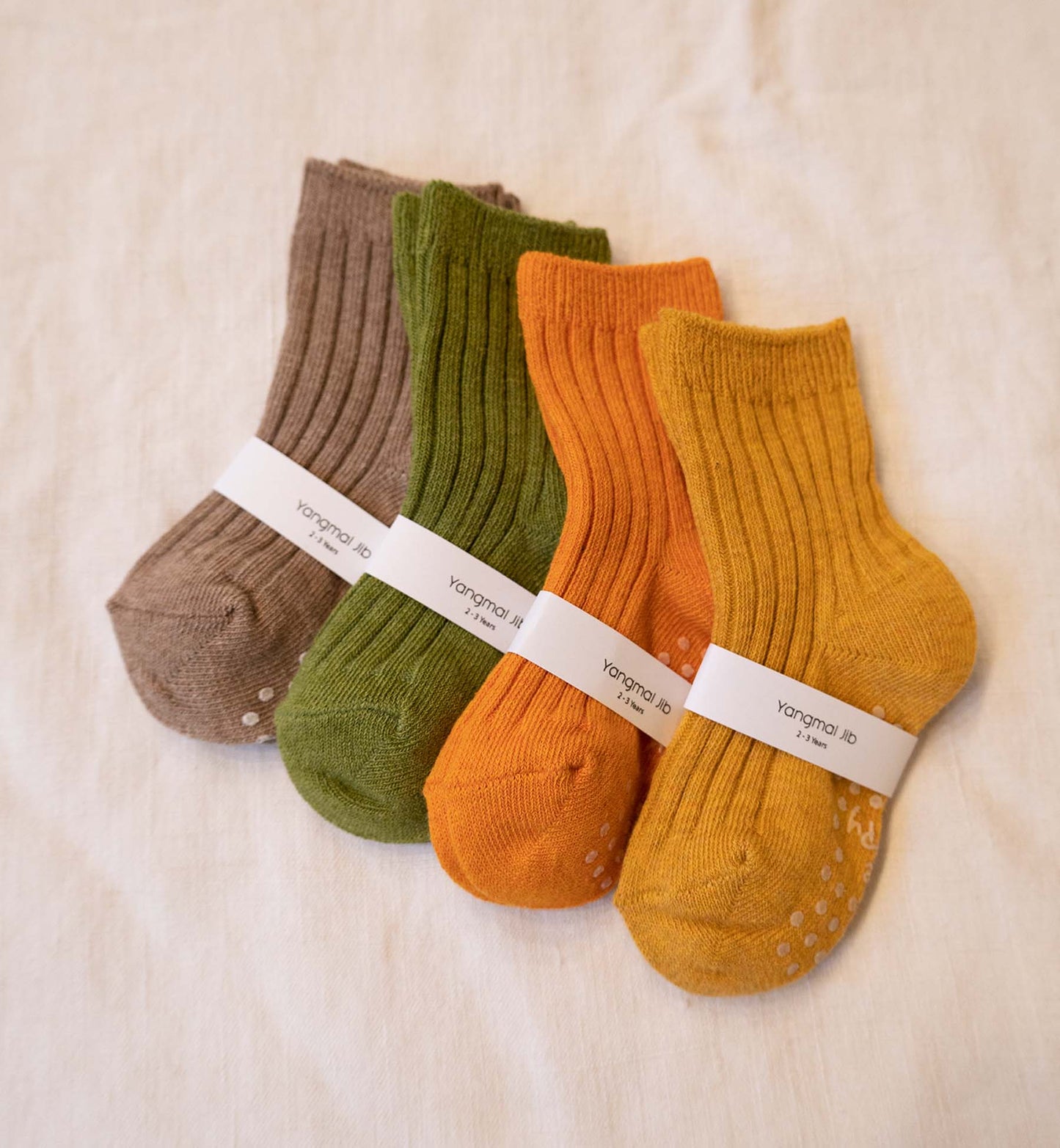 4 Pair Set - Baby Cashmere Blend Socks