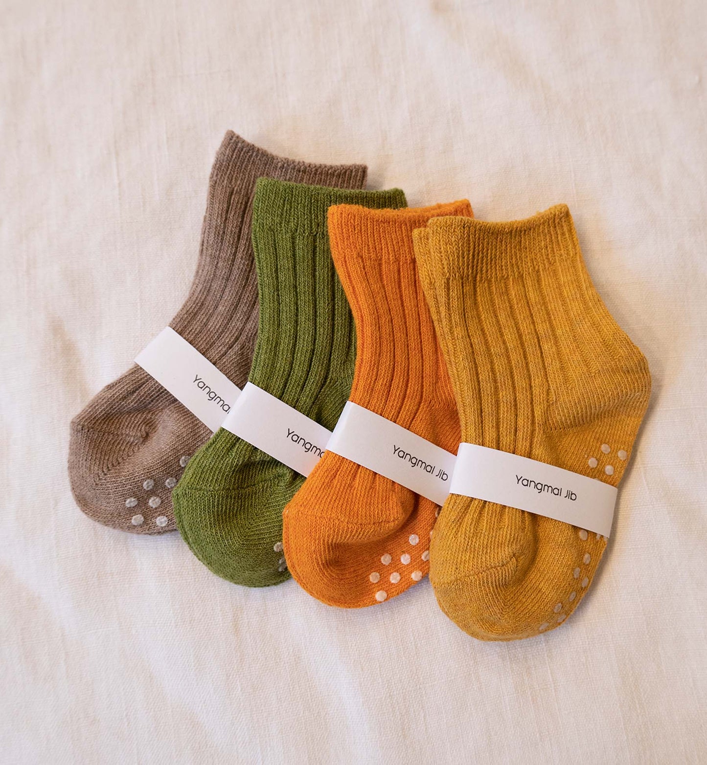 4 Pair Set - Baby Cashmere Blend Socks