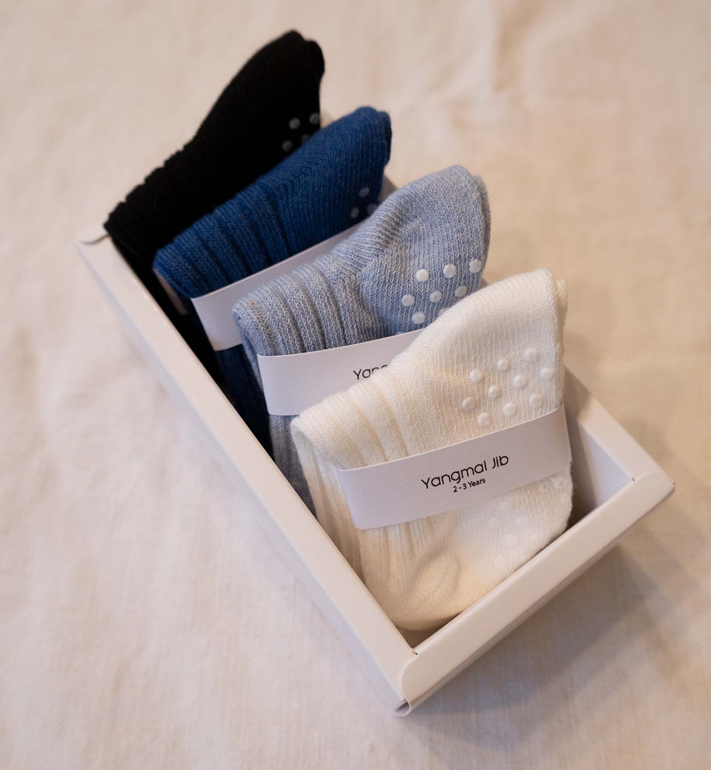 4 Pair Set - Baby Cashmere Blend Socks