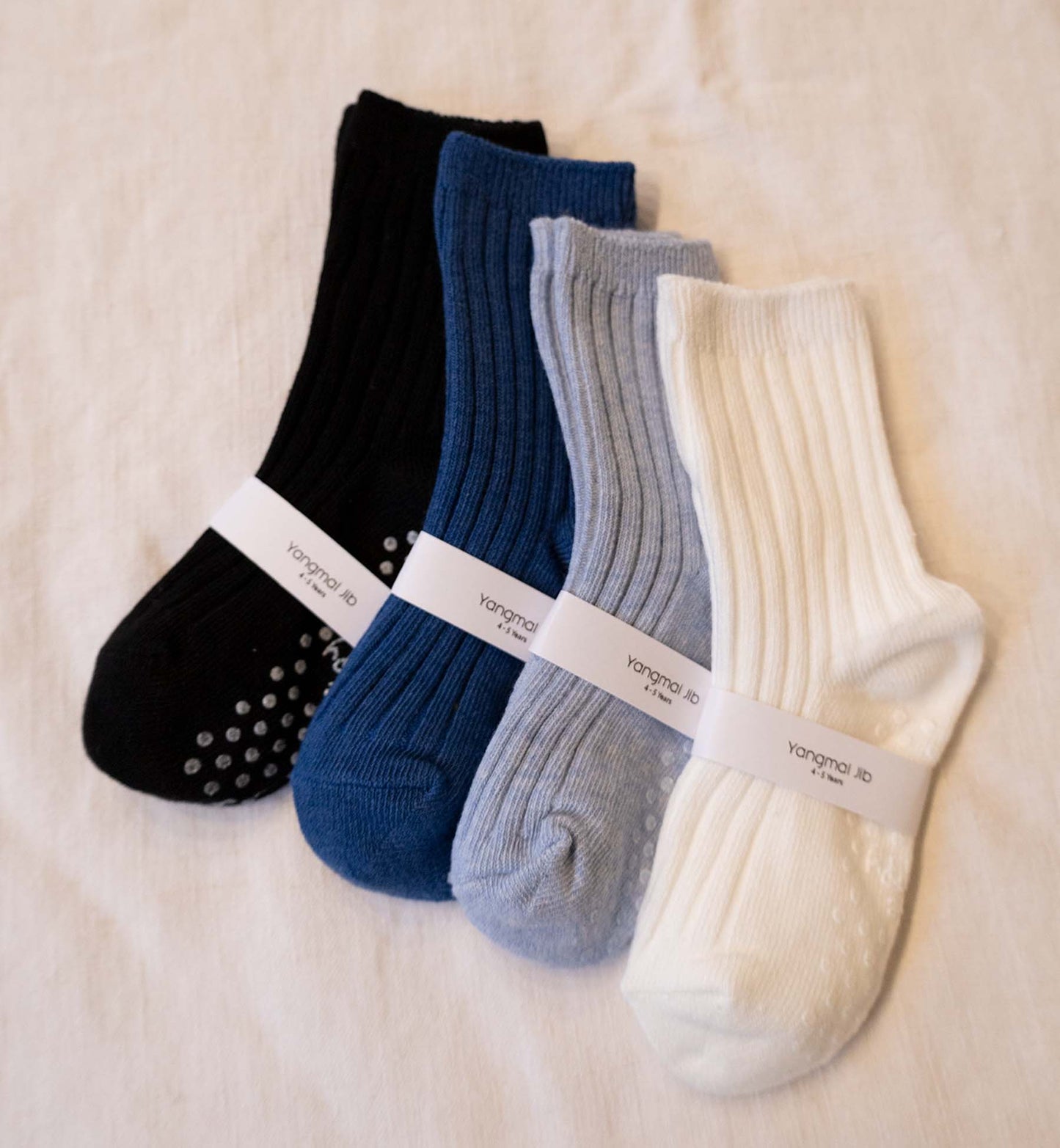 4 Pair Set - Baby Cashmere Blend Socks