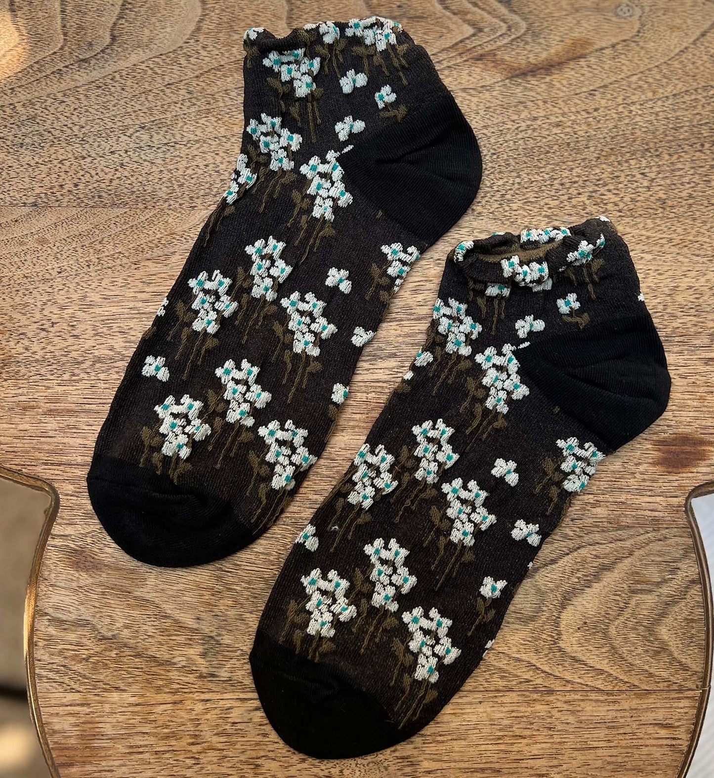 Flower Ankle Socks