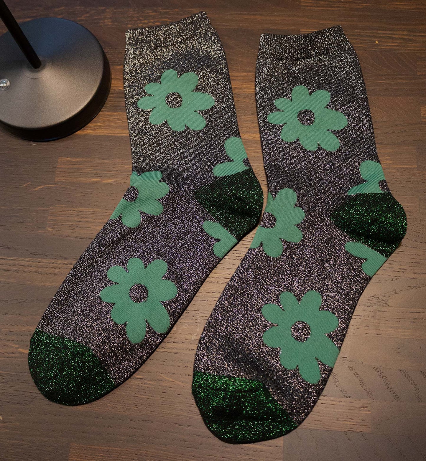 Flower Sparkle Socks