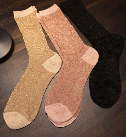 Glitter Sheer Socks