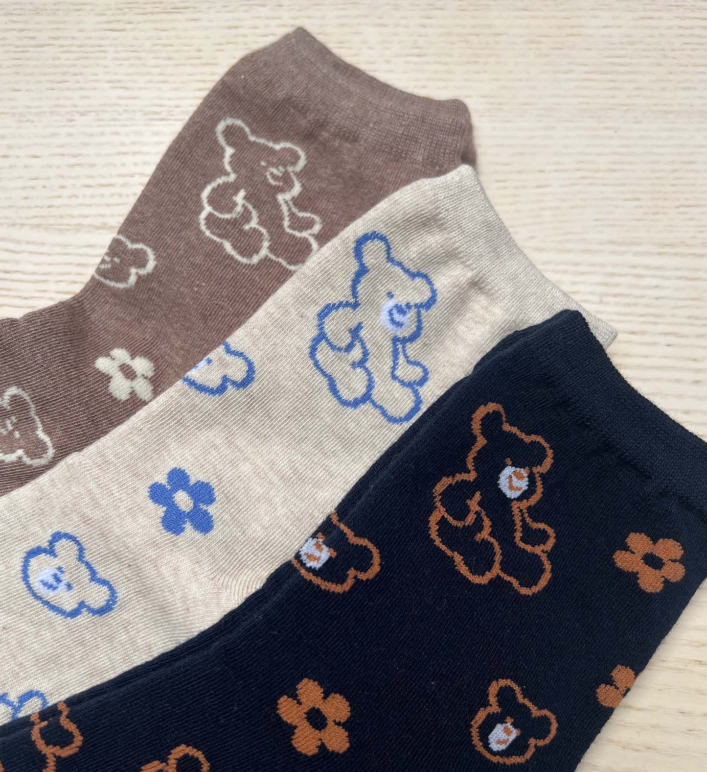 Bear Pattern Socks