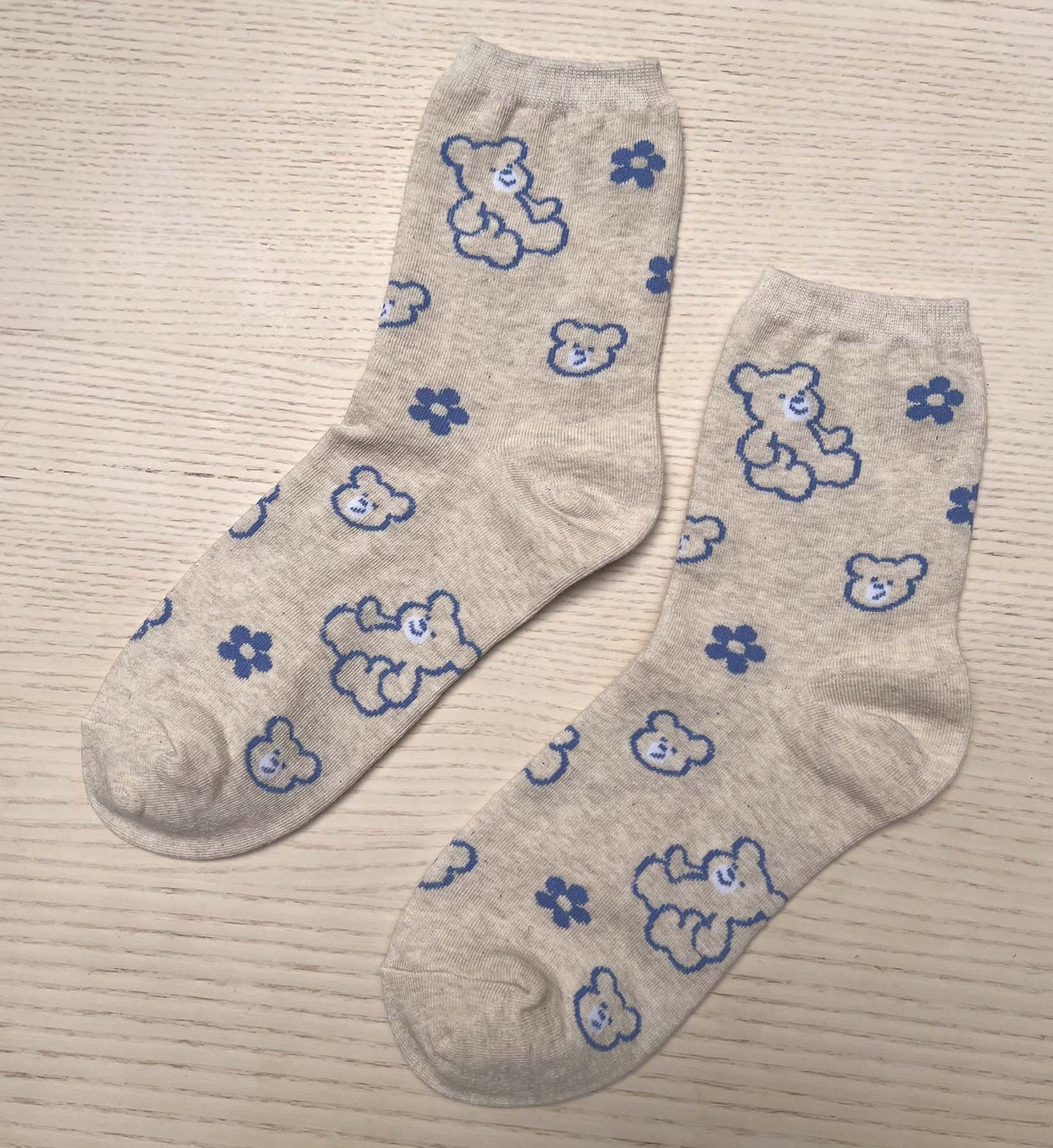 Bear Pattern Socks