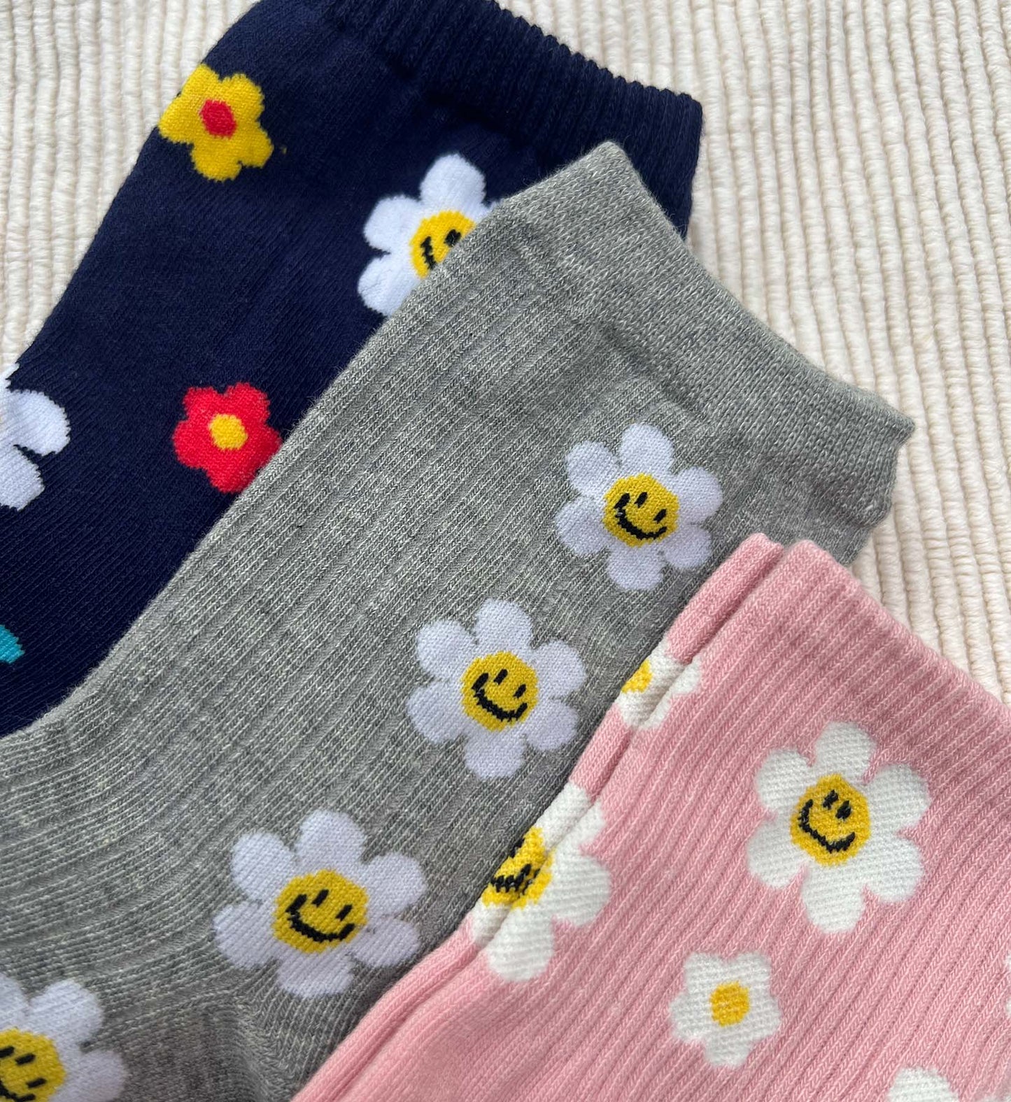 Smiley Daisy Socks