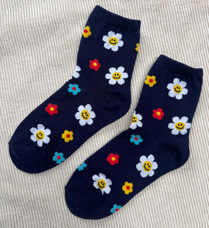 Smiley Daisy Socks