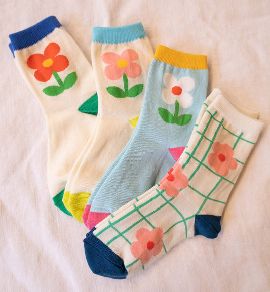 Kid's Flower Socks 1