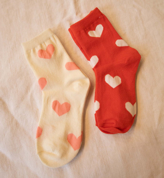 Kid's Heart Pattern Socks