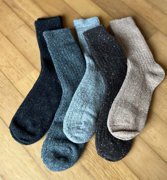 Men's Wool Crew Socks