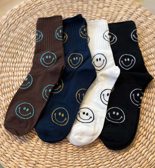 Men's Happy Crew Socks