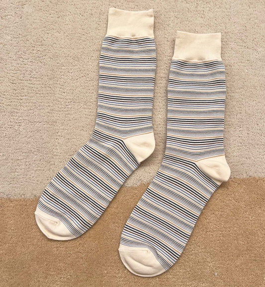 Men's Multi-Color Stripe Socks