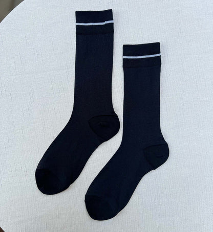 Sheer Crew Socks