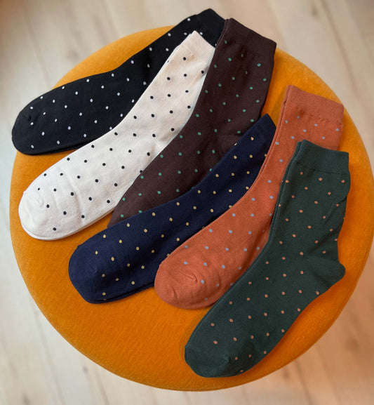Men's Small Polka Dot Socks
