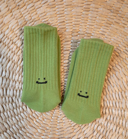 Smile Crew Socks