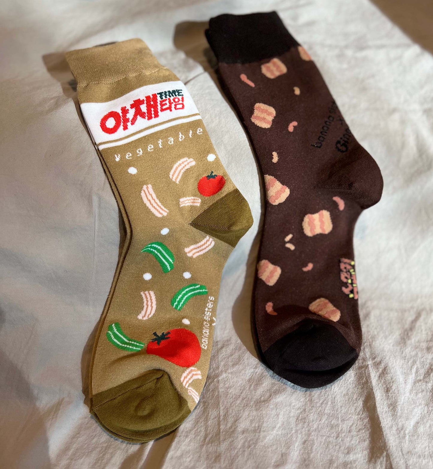 Snack Time Crew Socks