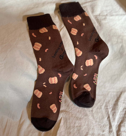 Snack Time Crew Socks