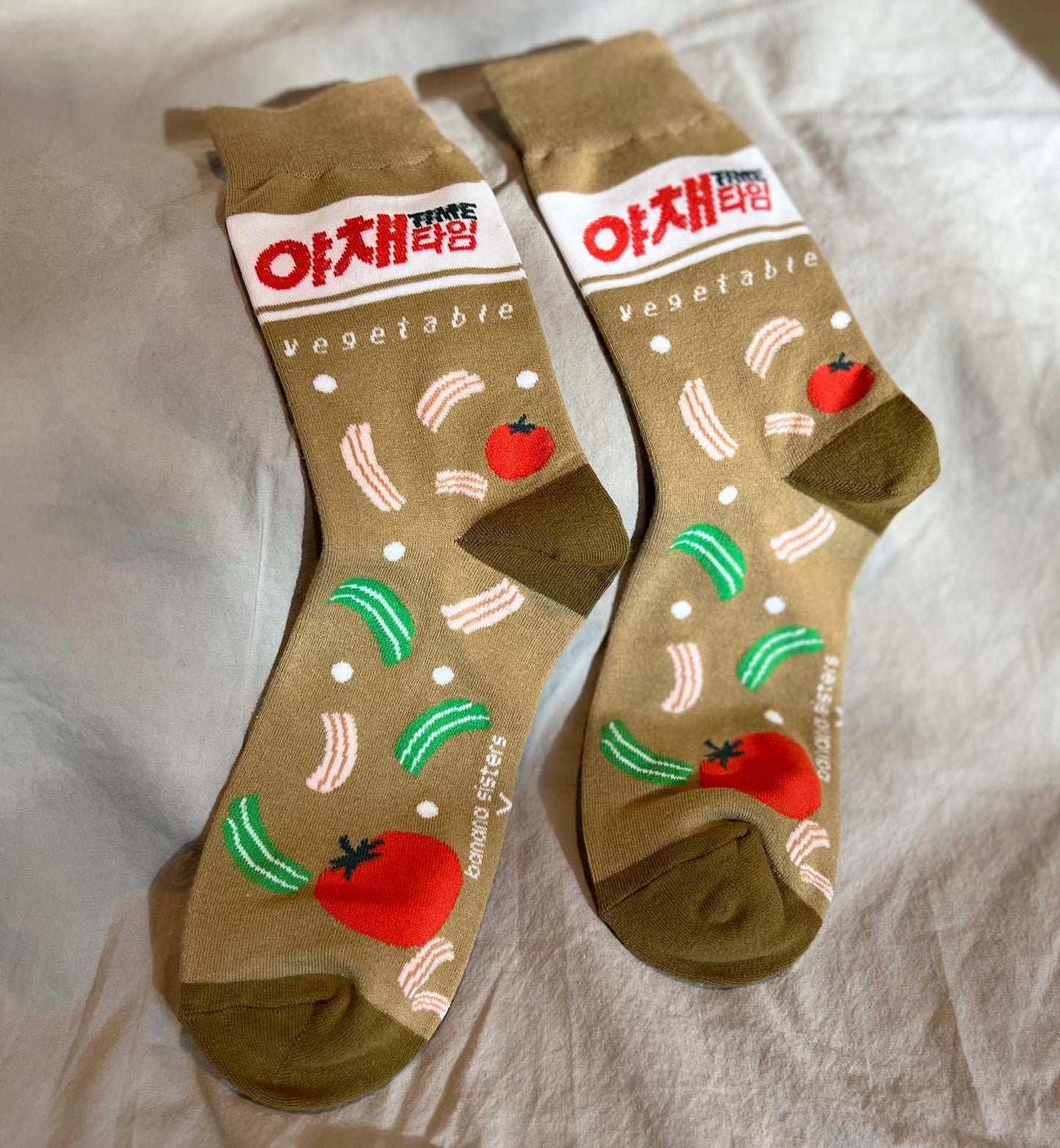 Snack Time Crew Socks