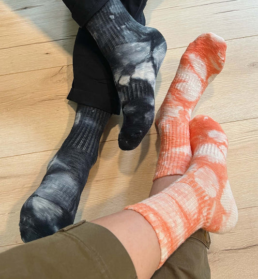 Women's Tie-Dye Crew Socks - Small