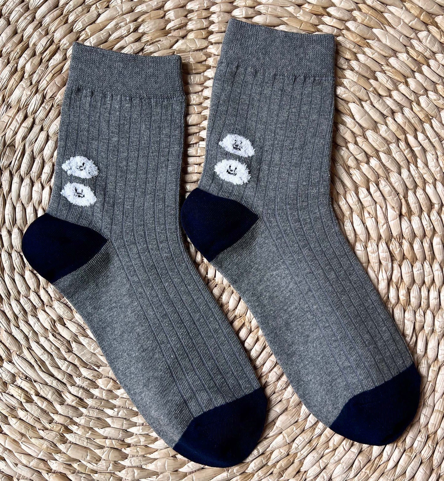 Twin Crew Socks