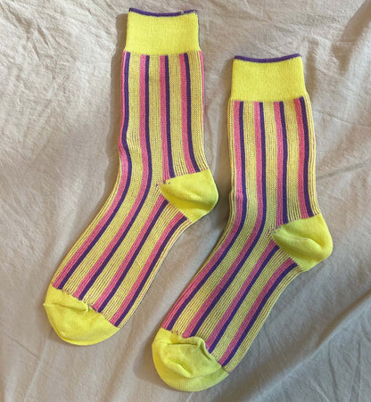 Vertical Stripe Socks