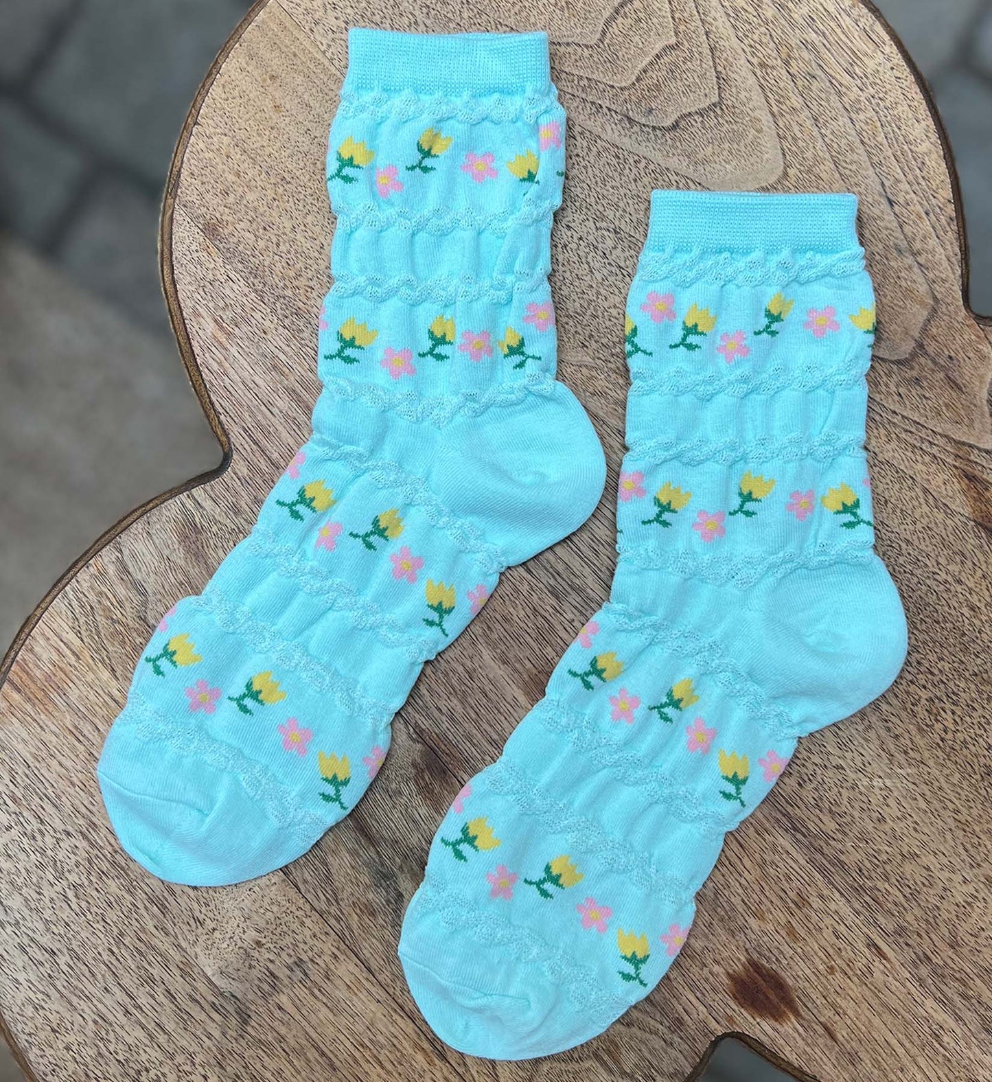 Vintage Floral Socks