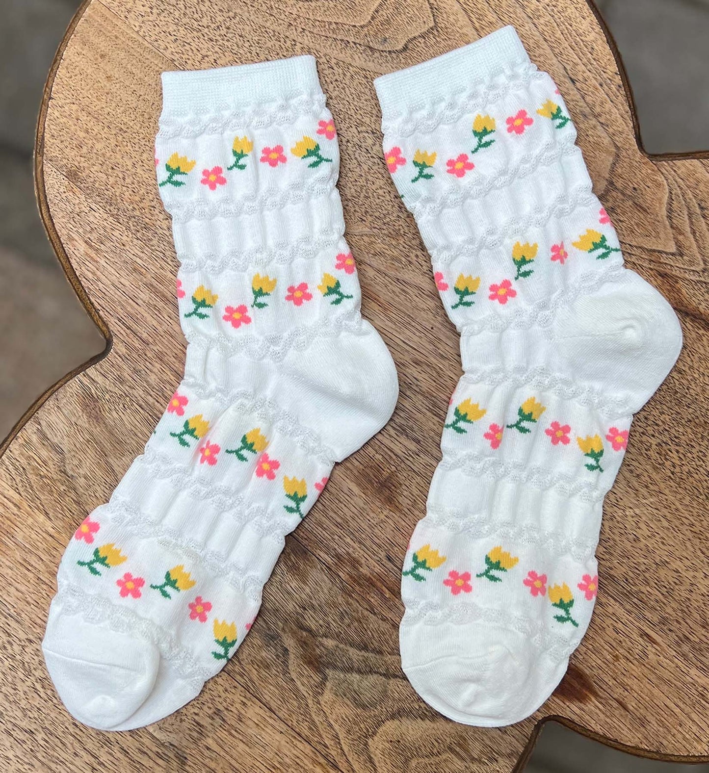 Vintage Floral Socks